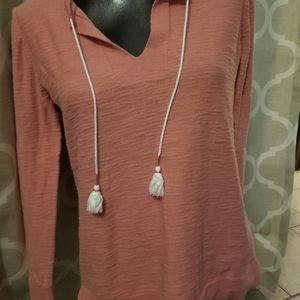 LOFT Coral Blouse